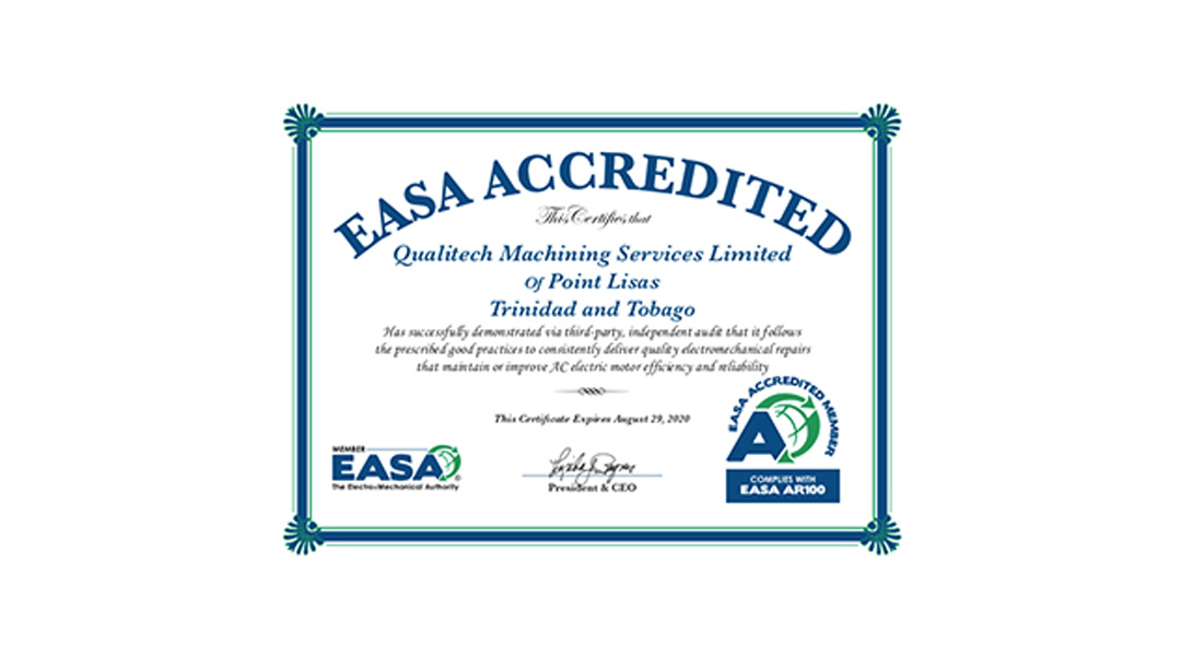 QUALITECH is Now EASA Accredited